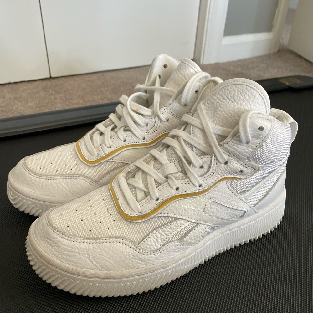 REEBOK x VICTORIA BECKHAM DUAL COURT MID LOGO SNEAKERS WOMEN SHOES
